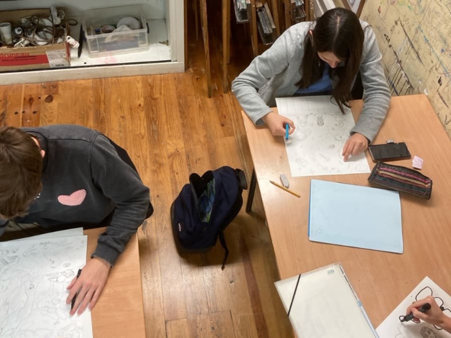 Atelier dessin & peinture à Versailles (78)