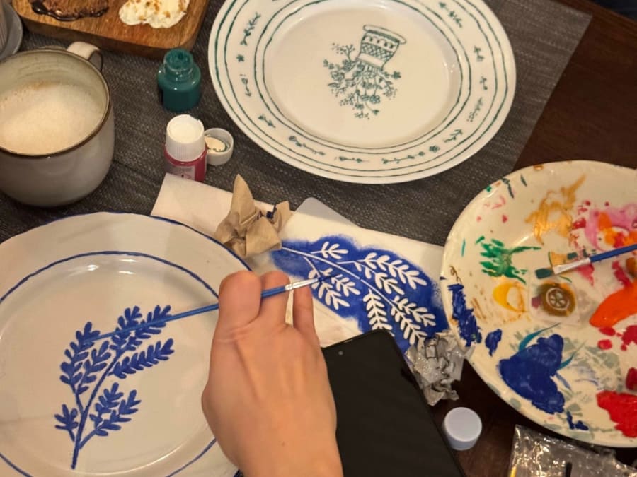Porcelain painting workshop in Seine et Marne (77)