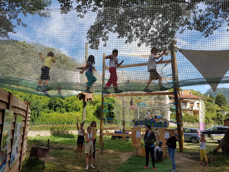 Parc Accrobranche à Millau au bord du Tarn