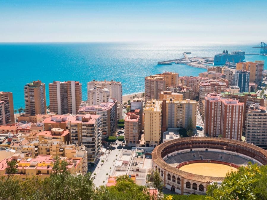 Paseo en barco por la bahía de Málaga