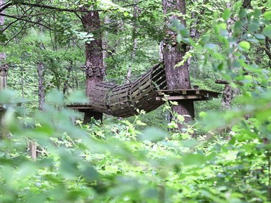 Parc Accrobranche à Thiénans (70)