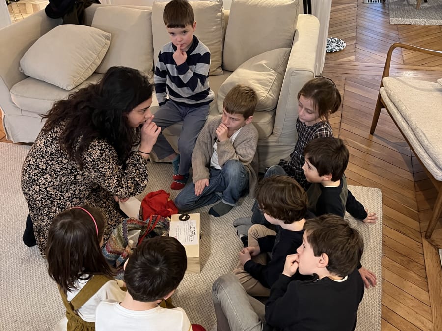 Anniversaire Escape game "Mission pharaon" 8-12 ans à domicile 