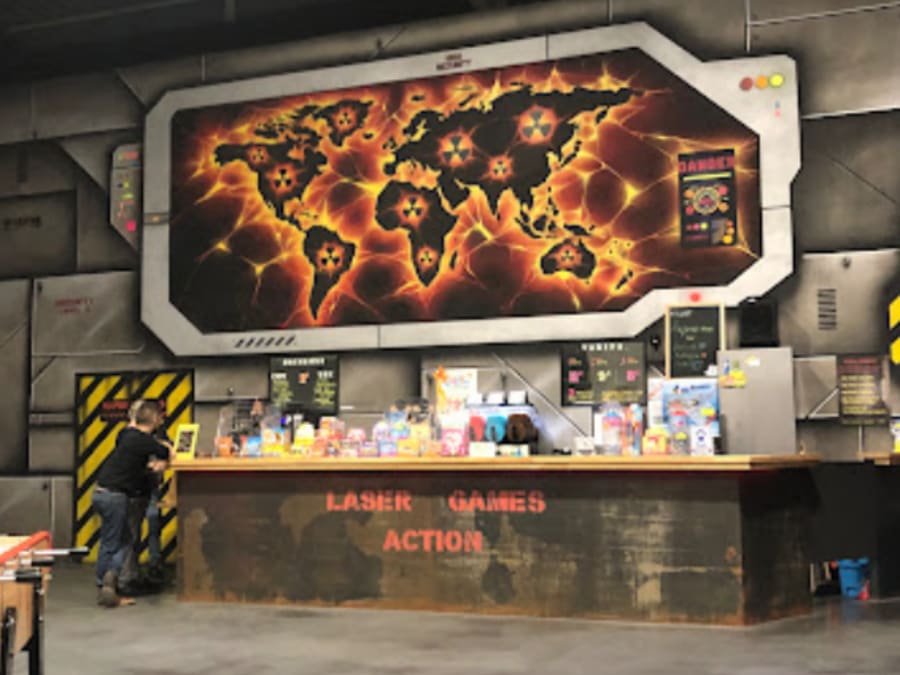 Level Up, dalles interactives à Flins-sur-Seine (78)