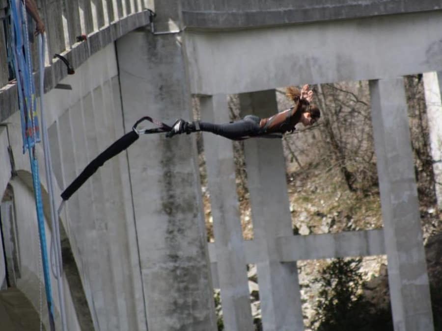 Saut à l'élastique Pont de l'Artuby aux Gorges du Verdon (83)