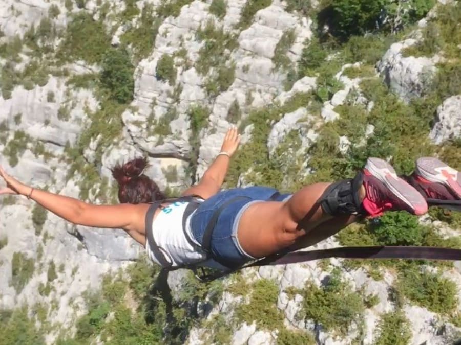 Saut à l'élastique Pont de l'Artuby aux Gorges du Verdon (83)