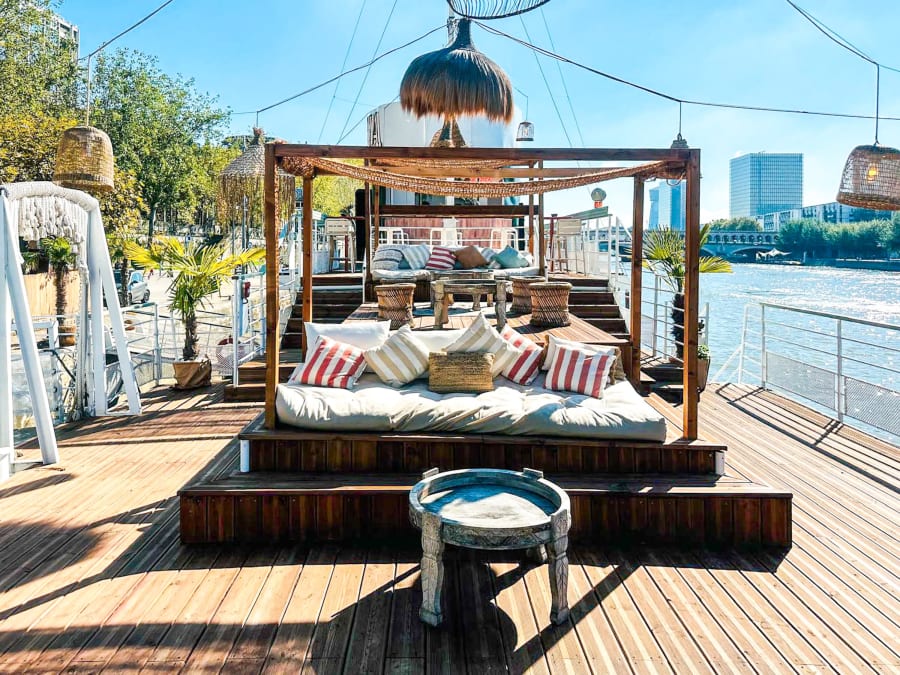 Bonny beach et grand salon à Paris 12ème