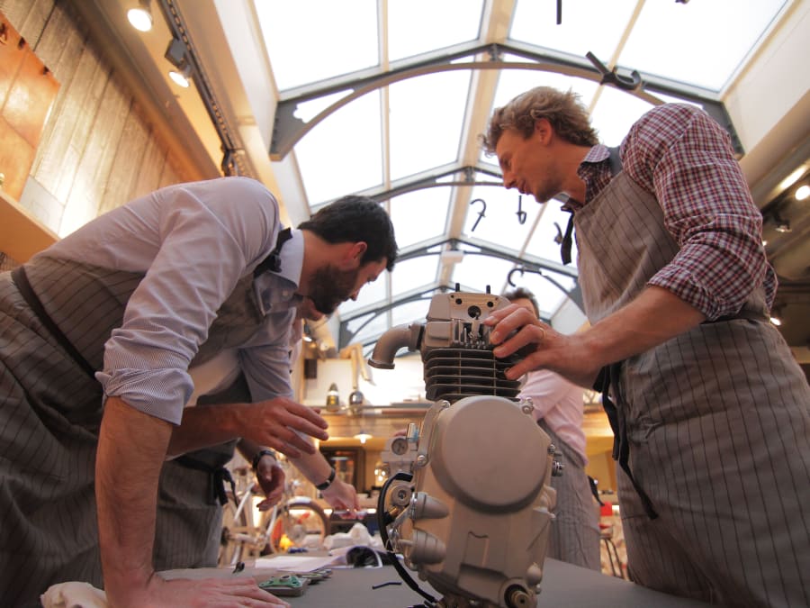 Team Building Atelier Mécano à Paris 17ème