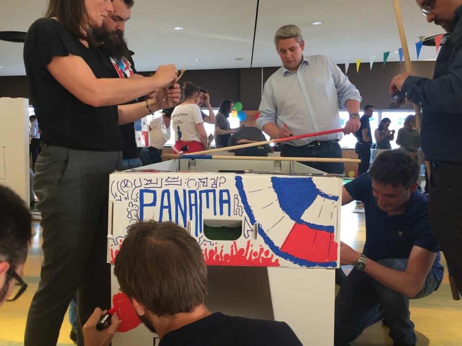 Team Building Construction du plus beau baby 