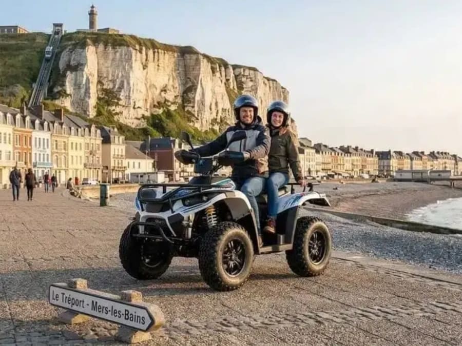 Randonnée en quad dans les trois villes soeurs à Eu (76)