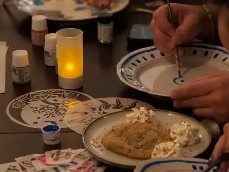 Porcelain painting workshop in Seine et Marne (77)
