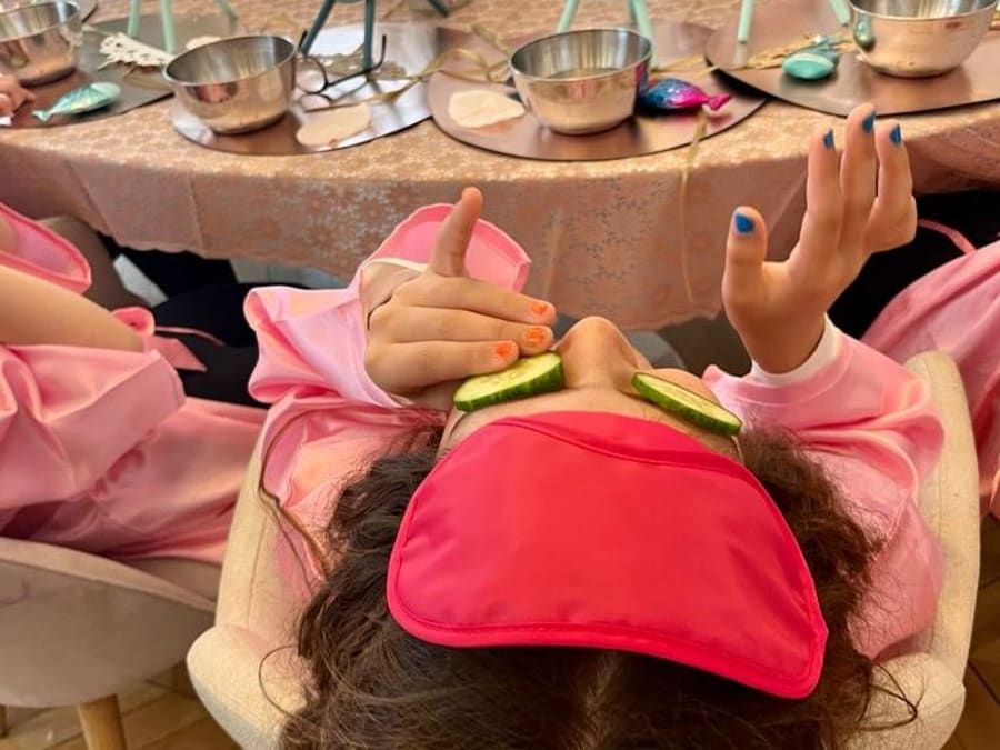 Anniversaire Spa Party 7-12 ans à domicile