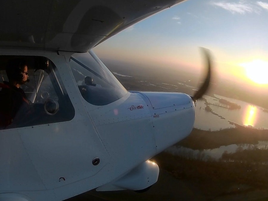 Baptême De L'air En Ulm Multiaxe À Meaux-Esbly (77)