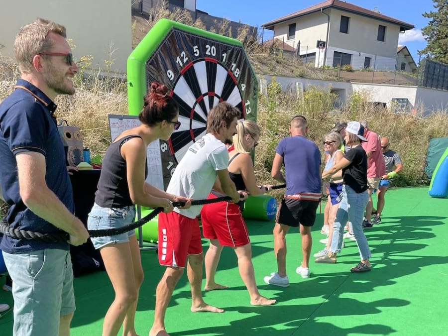 EVG/EVJF Olympiades Gonflées à Annecy (74)