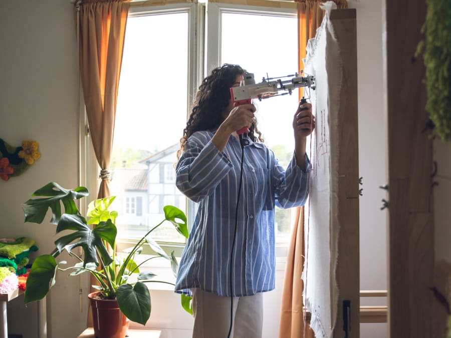 Team Building atelier tufting à Bordeaux (33)