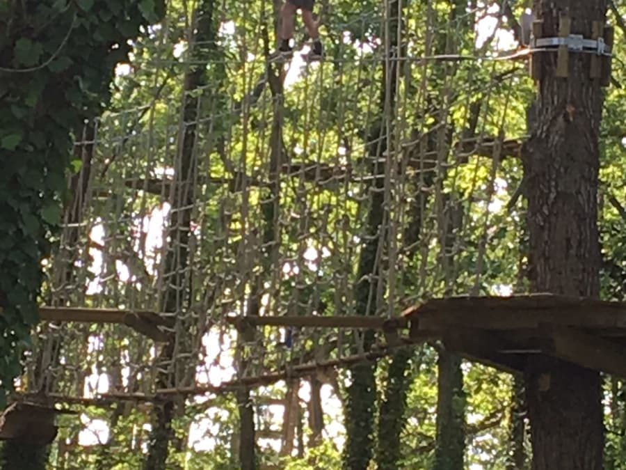 Parc Accrobranche à Moisson aux Boucles de Seine (78)