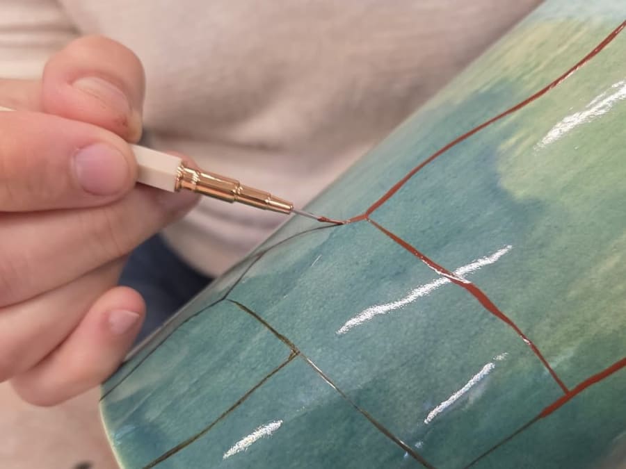 Introducción al taller de Kintsugi en el distrito 19 de París