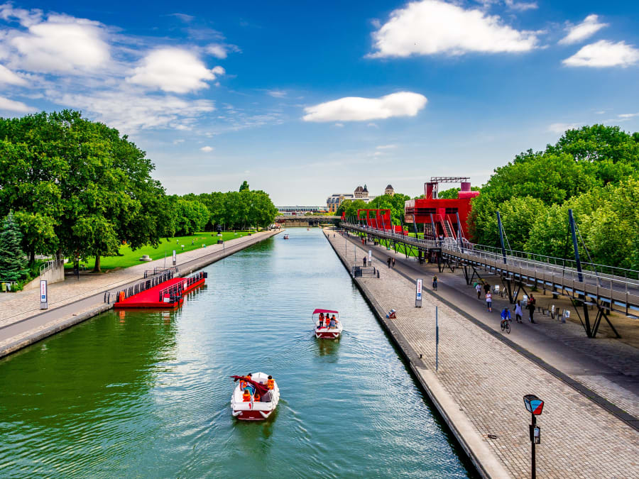 Yincana por el Bassin de la Villette