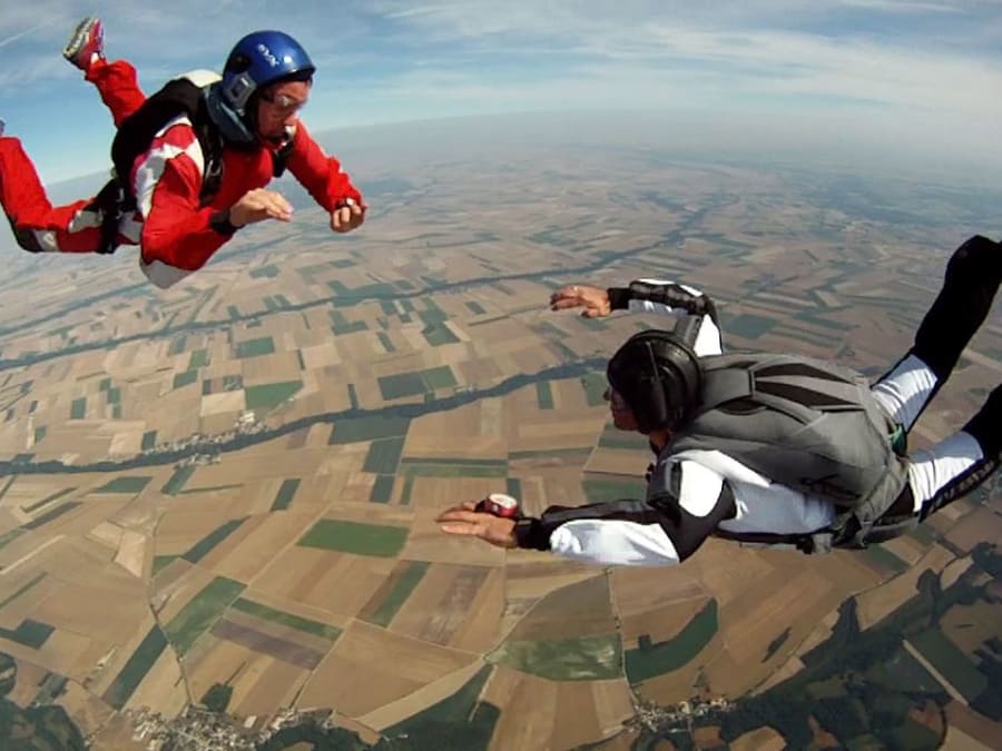 Initiation Au Parachute Stage Pac À Dieppe (76)