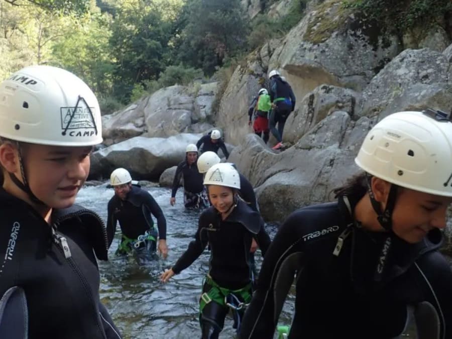 Canyoning de Molitg près de Perpignan (66)