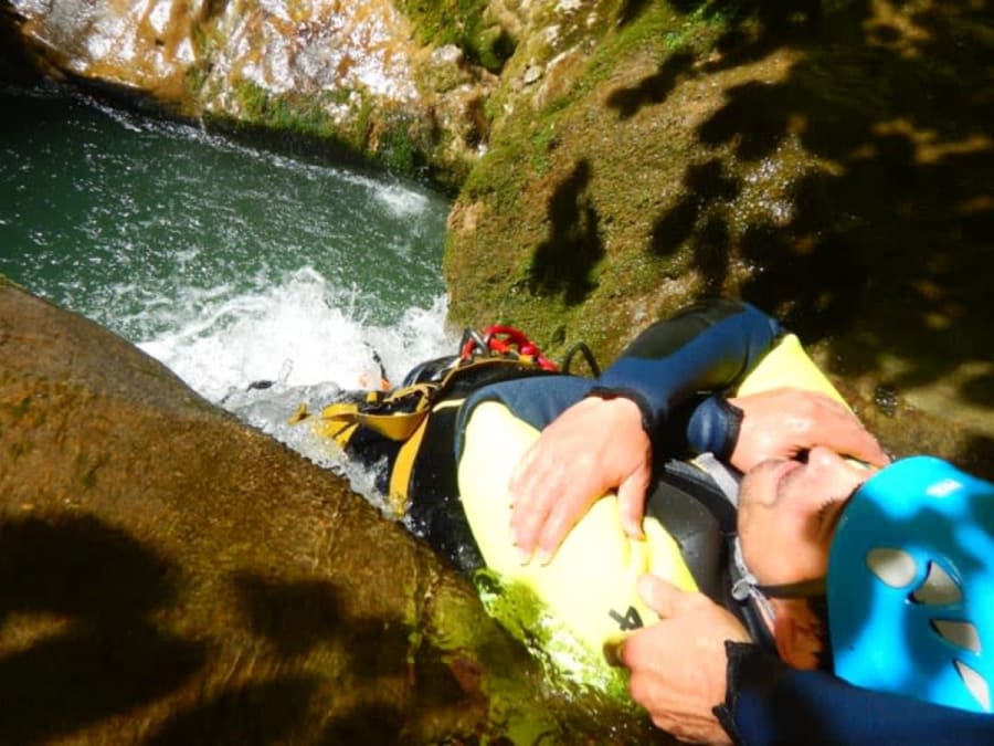 Canyoning au canyon des Ecouges Bas à la journée à Saint-Gervais (38)
