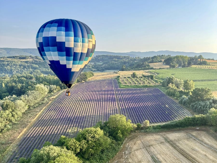 Vol en Montgolfière depuis Forcalquier en Provence (04)