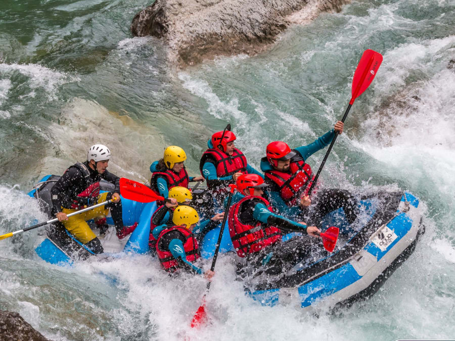 Rafting dans les Gorges du Verdon : parcours Explor Verdon