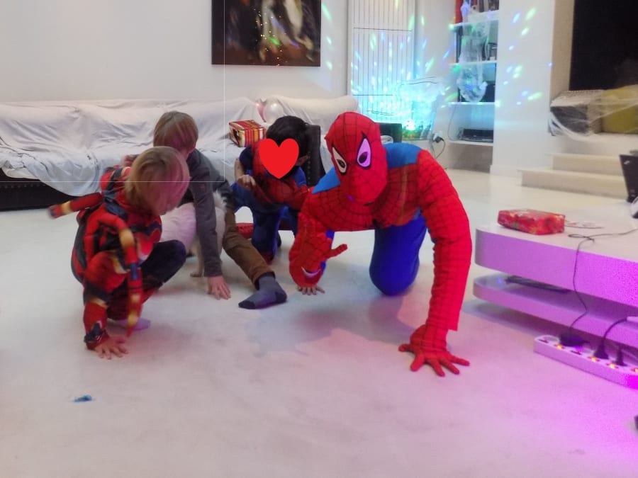 Anniversaire Spiderman 5-9 ans à domicile (Île-de-France)