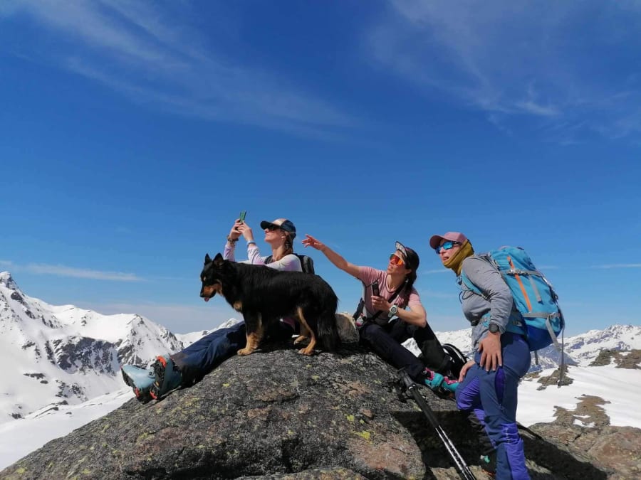Marche nordique à Val d'Isère (73)