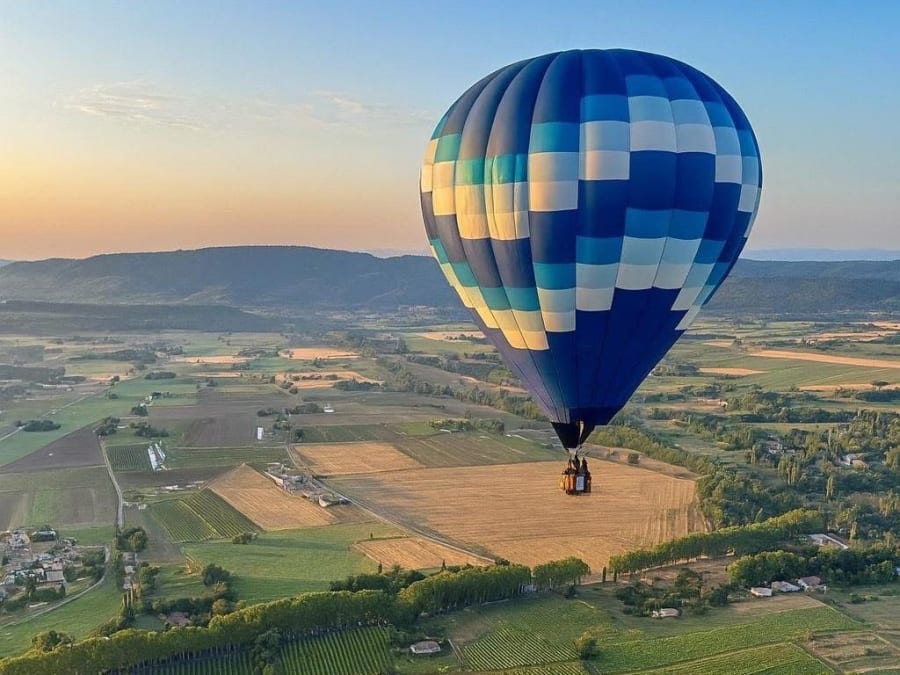 Vol en Montgolfière depuis Forcalquier en Provence (04)