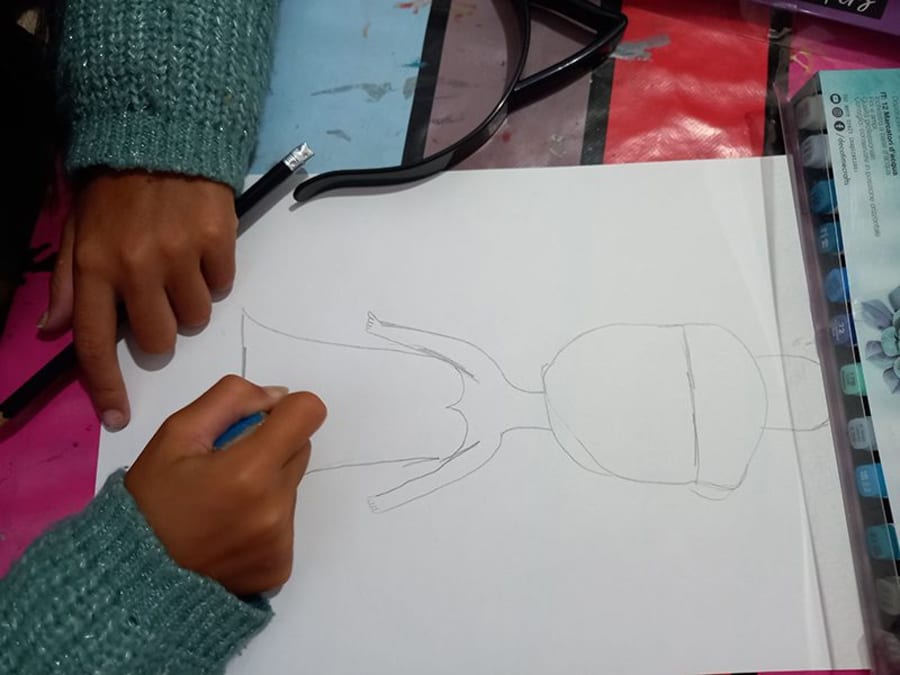 Anniversaire atelier dessin et goûter 5-12 ans à Metz (57)
