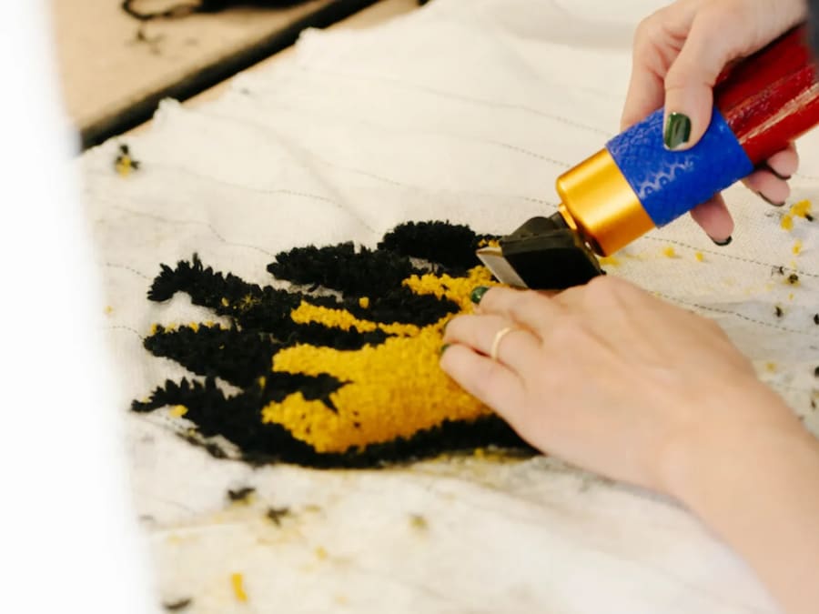 Atelier tufting à Saint-Marcel (71)