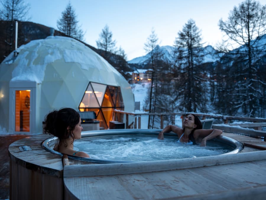Spa à l'Hôtel Alpin d'Hôme aux Orres (05)
