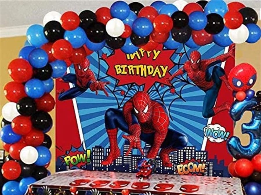 Anniversaire Spiderman 5-9 ans à domicile IDF et Oise