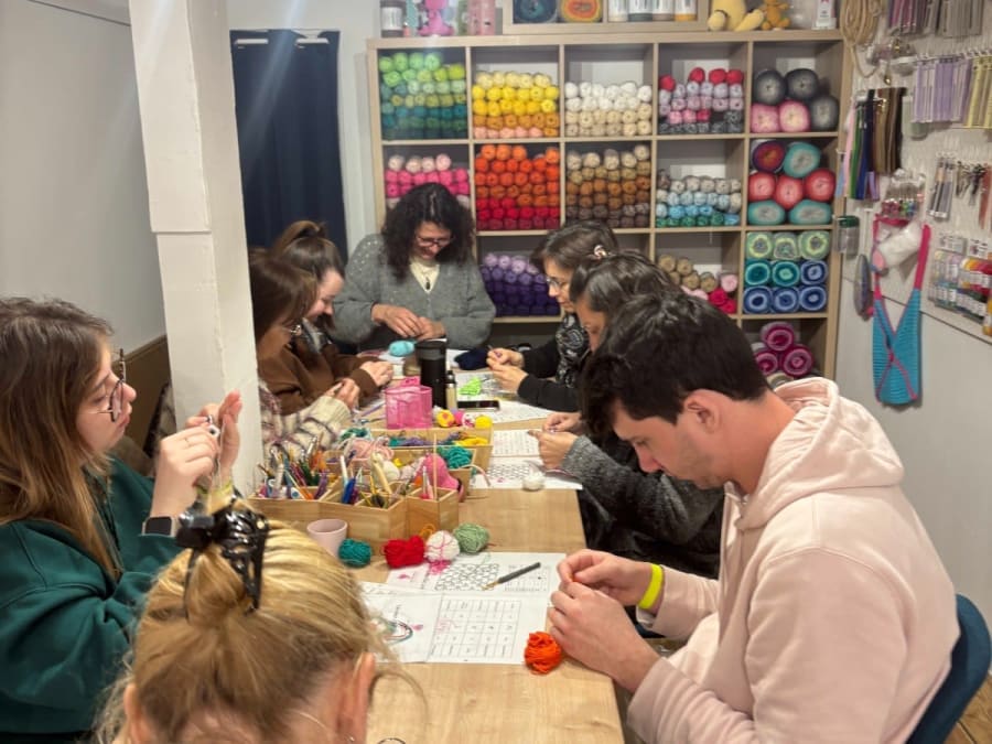 Workshop de iniciação ao croché em Toulon (83)