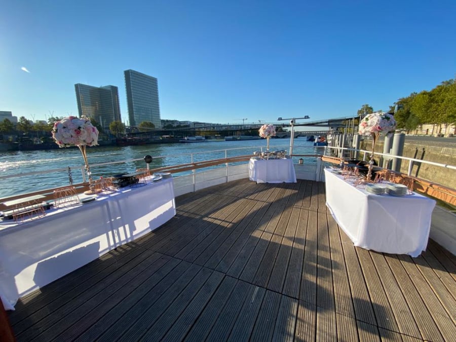 Péniche L'Evénement à Paris 5ème