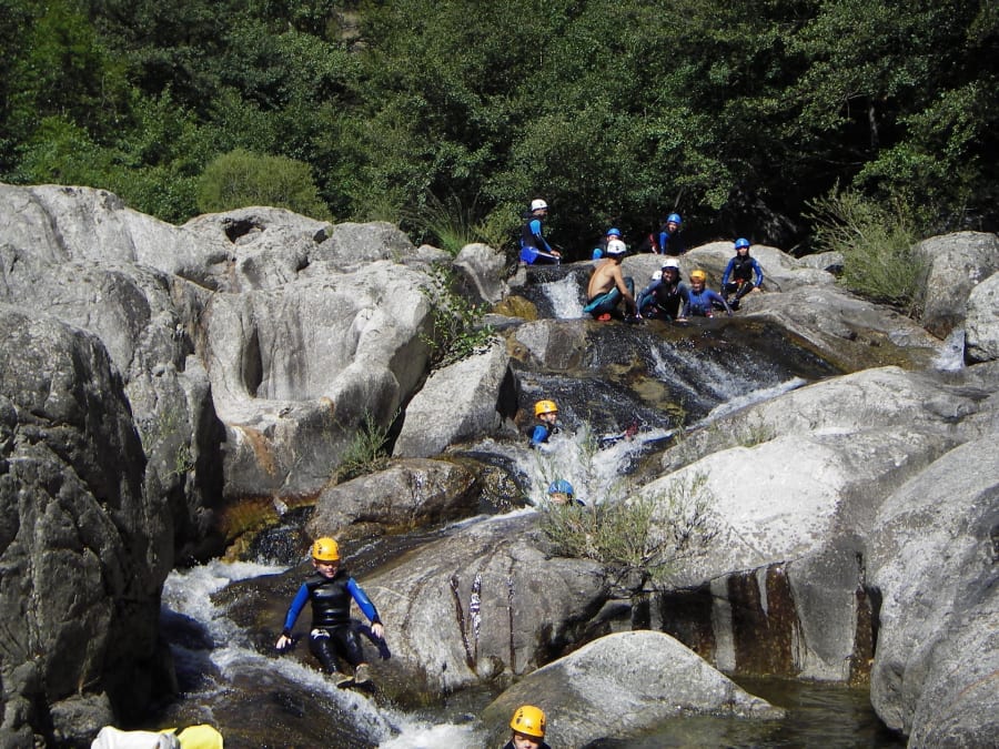 Canyoning aventure sur le Haut-Chassezac (07)