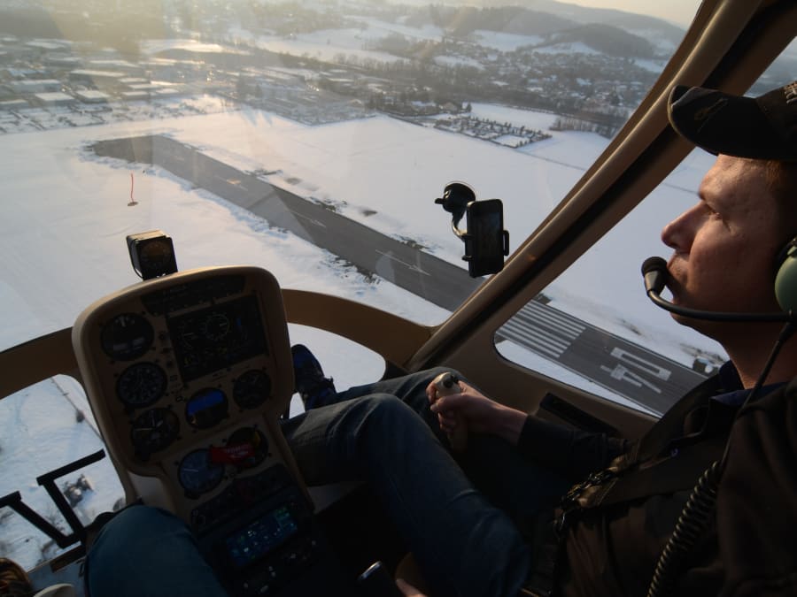 Initiation au pilotage d'hélicoptère à Grenoble (38)
