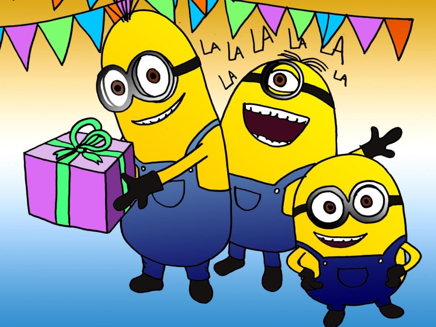 Anniversaire Minions 2 12 Ans A Domicile Funbooker