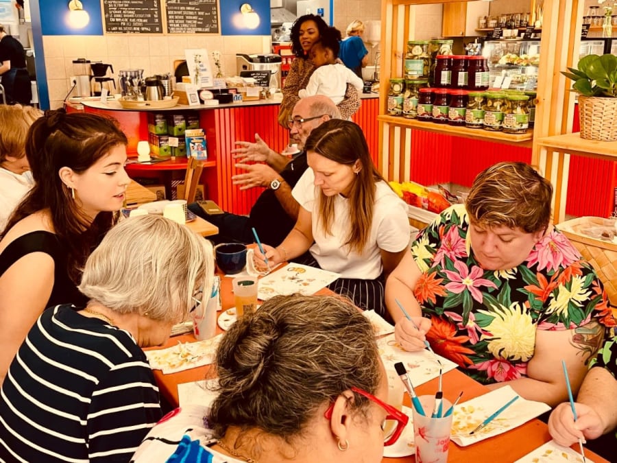 Team Building atelier aquarelle à Lyon (69)