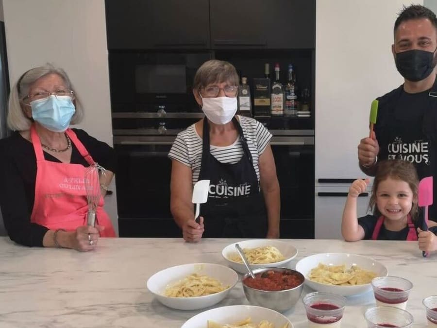 Cours de cuisine spécial pâtes à Montévrain (77)