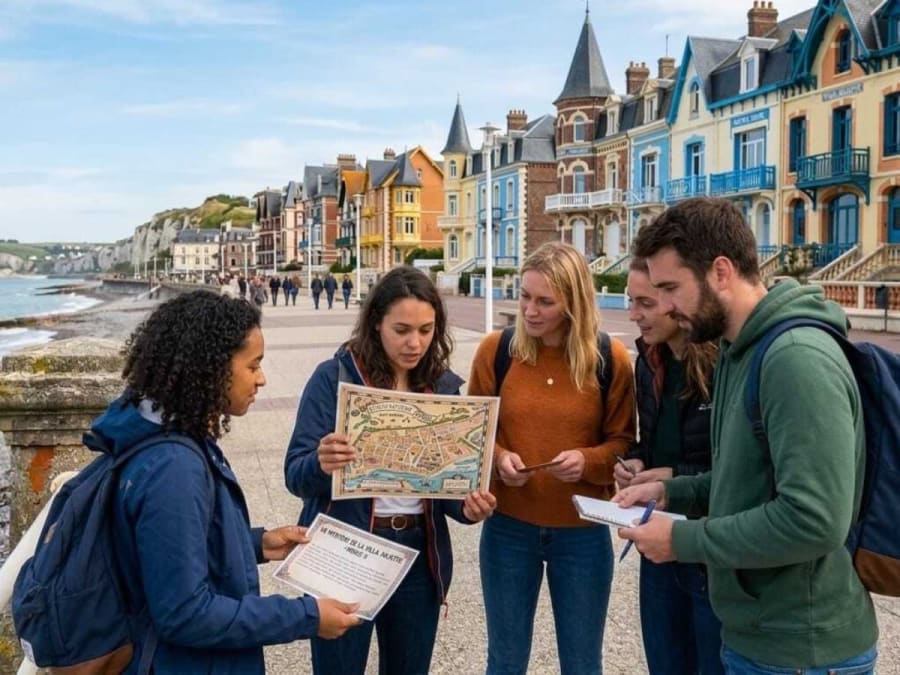 Escape game urbain à Mers-les-Bains (80)