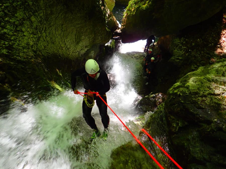 Canyoning au Canyon du Furon près de Grenoble (38)