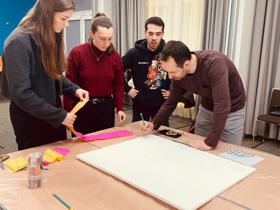 Team Building Mosaïque collective 