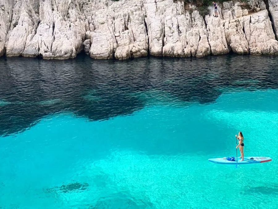 Randonnée Guidée En Stand-Up Paddle Aux Calanques De Cassis