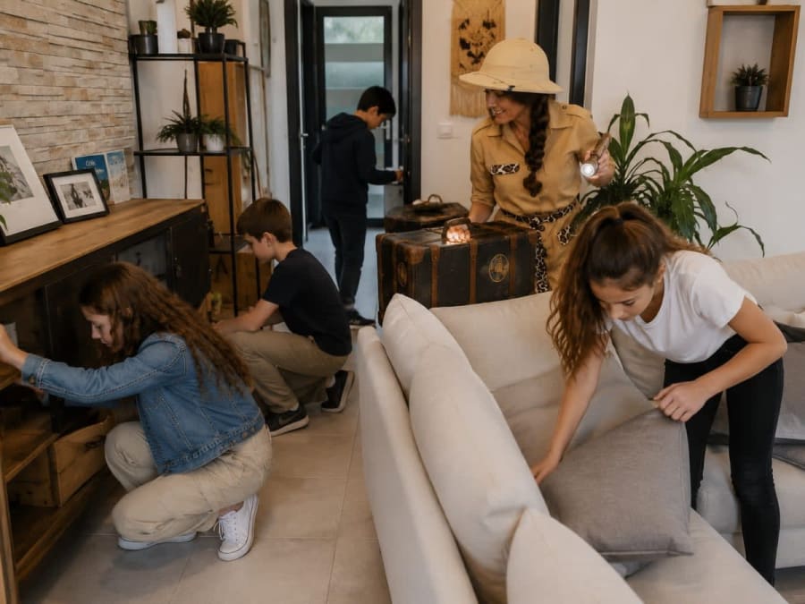 Anniversaire "Opération Trésor Perdu" 8-13 ans à domicile en IDF