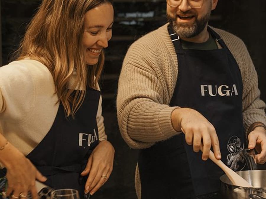 Atelier cuisine & dîner "menu de saison" à Paris 8ème