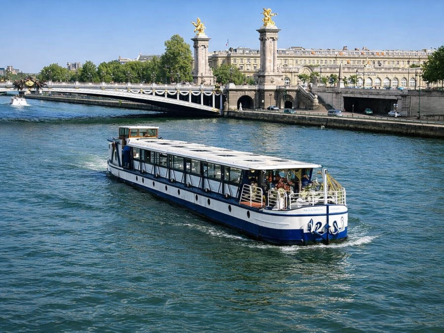 Péniche Grand Bleu à Paris 15ème