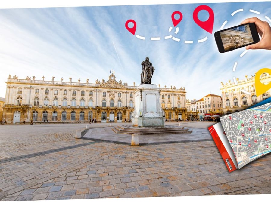 Urban rally in downtown Nancy