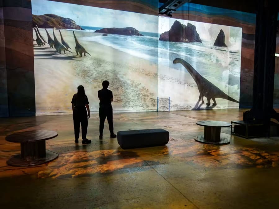 Entrada para el Atelier des Lumières de París (distrito 11)