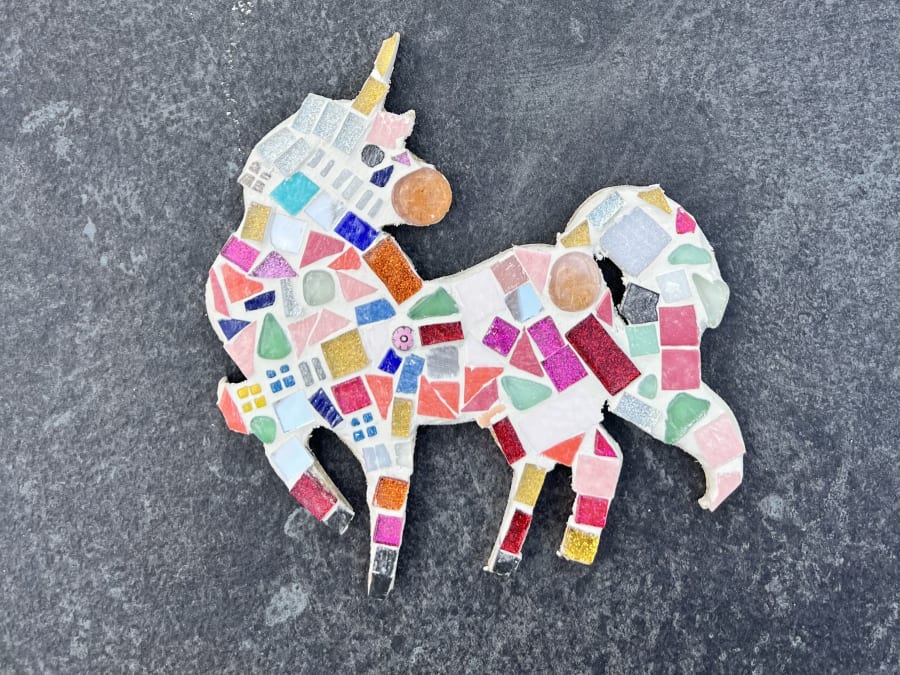 Atelier parent/enfant Mosaïque à Dolus d'Oléron (17)